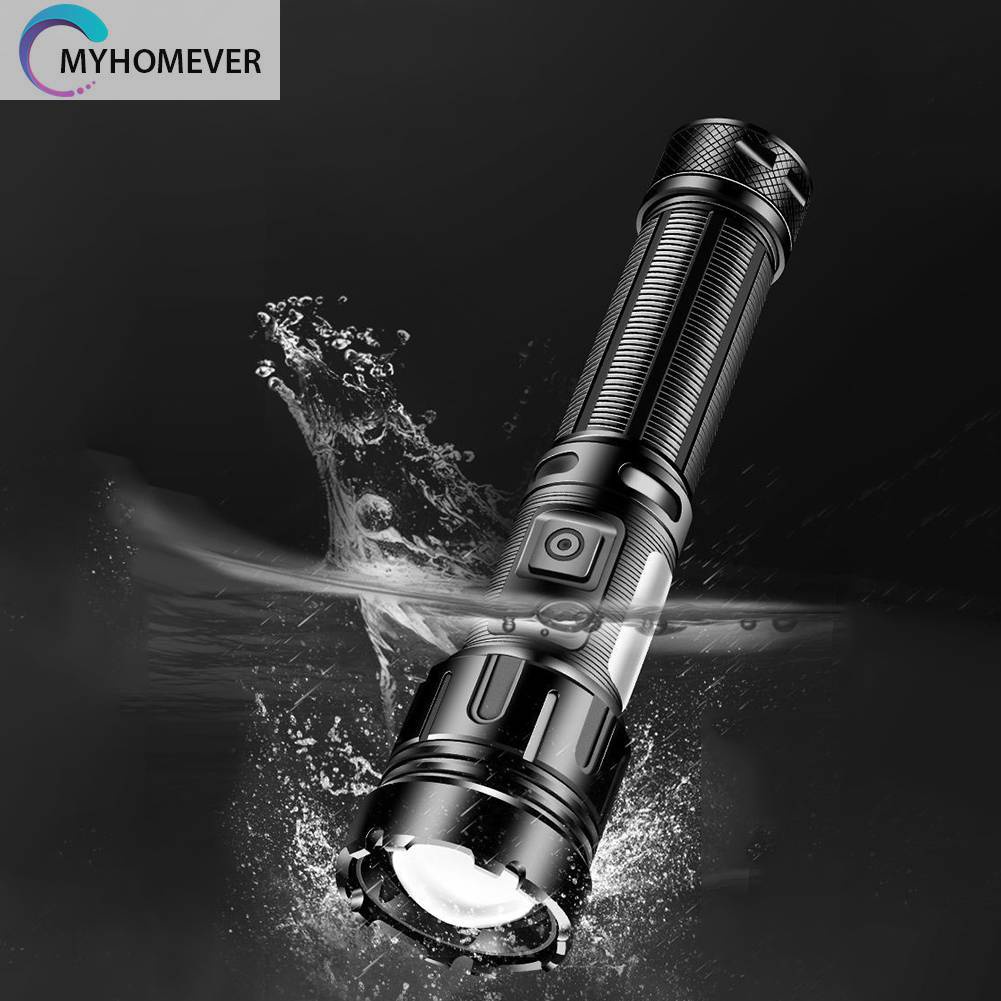 Đèn Pin XHP50 800LM COB LED 1200mAh IPX4 Type-C Sạc USB Tiện Dụng