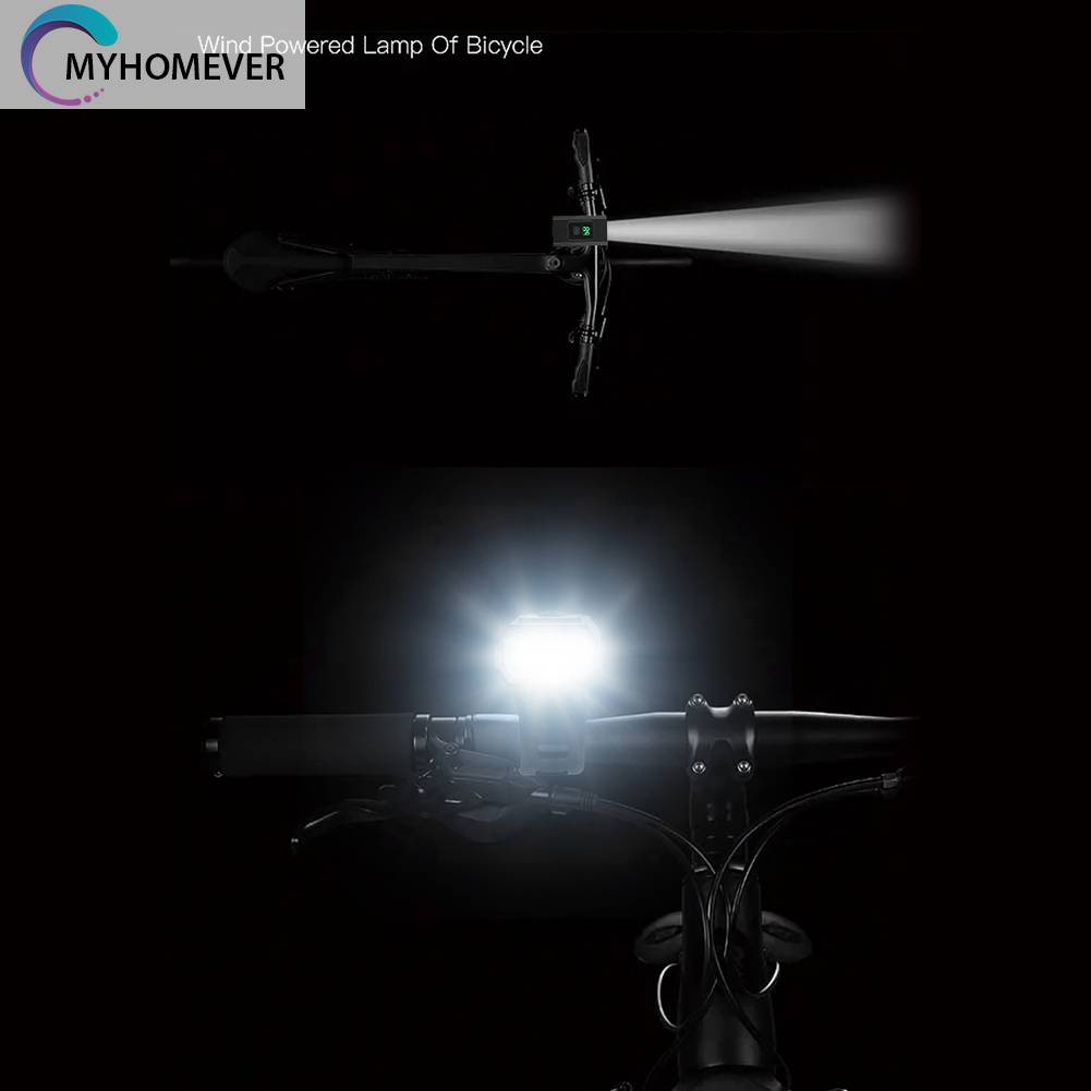 Đèn Pha Xe Đạp 800LM Cổng Sạc USB Loại C IPX4 1000mAh