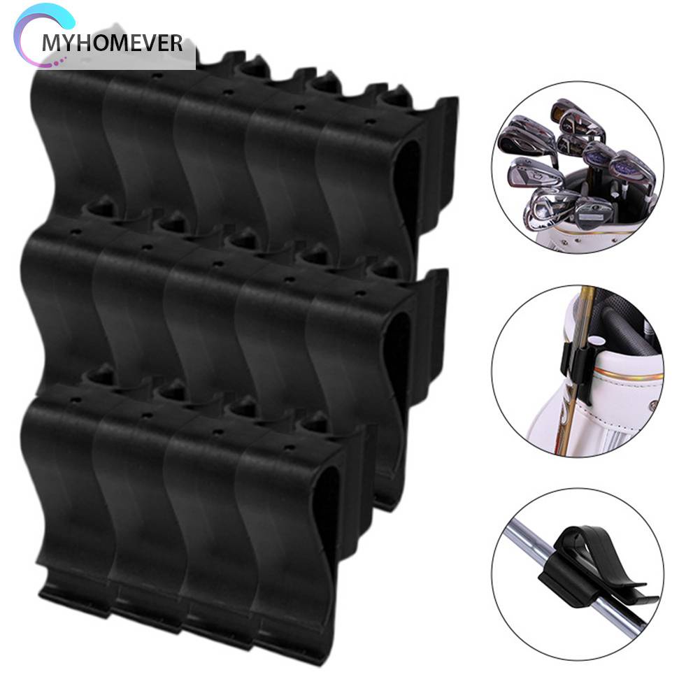 Set 14 Kẹp Cố Định Gậy Đánh Golf Mini Màu Đen