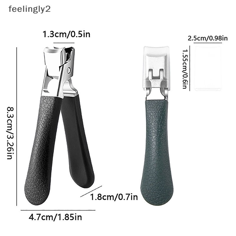 Kềm Cắt Móng Chân Bằng Thép Không Gỉ Dày Dặn Họa Tiết Da