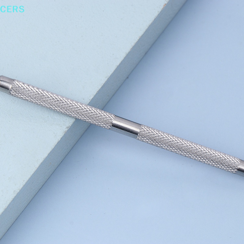 Dụng Cụ Hai Đầu Bằng Thép Không Gỉ Loại Bỏ Da Chết Chăm Sóc Móng RS