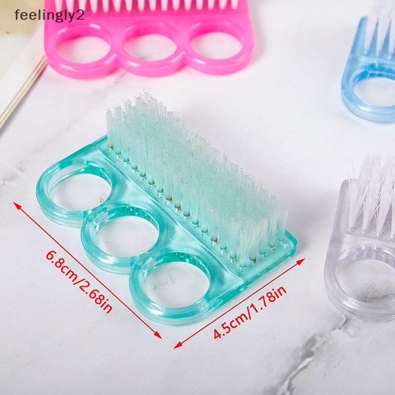 Cọ Nhựa Mềm Phủi Bụi Làm Sạch Móng Tay Nghệ Thuật