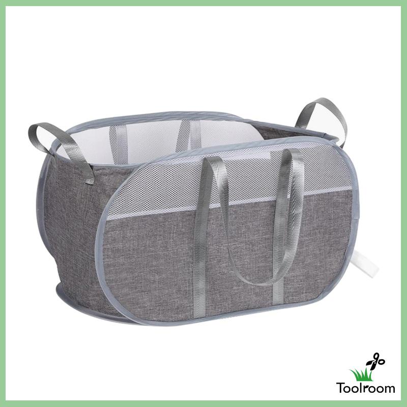 Giỏ Lưới Đựng Đồ Giặt Nhẹ Có Tay Cầm Tiện Dụng