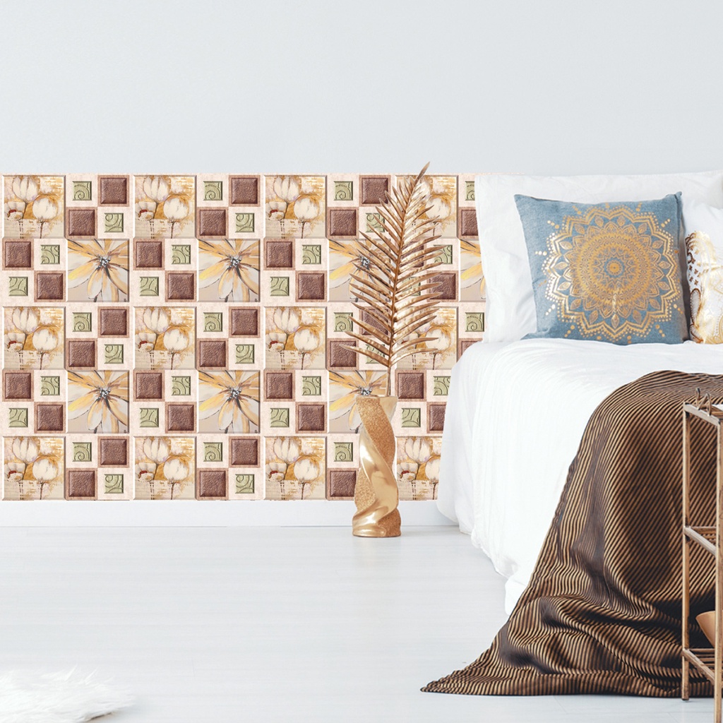 Miếng Dán PVC Họa Tiết Đá Hoa Cương Chống Trầy Xước Cho Nhà Hàng DIY