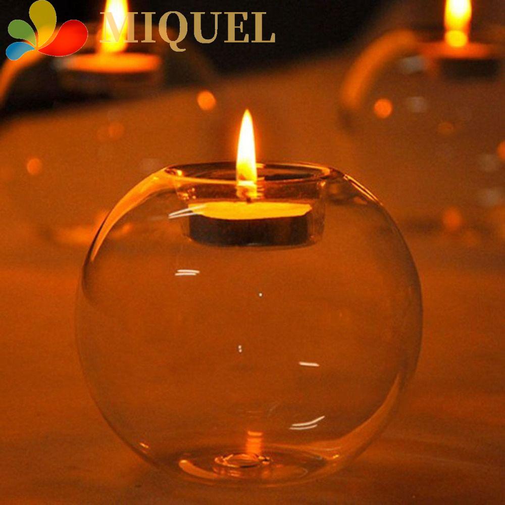 MIQUEL 1 Cây Nến Rỗng Trong Suốt Dùng Trang Trí