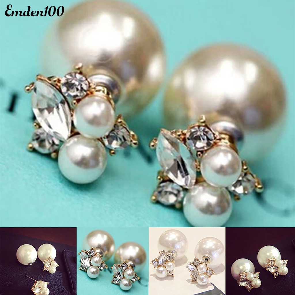 Bông Tai Đính Đá Thời Trang Dành Cho Nữ