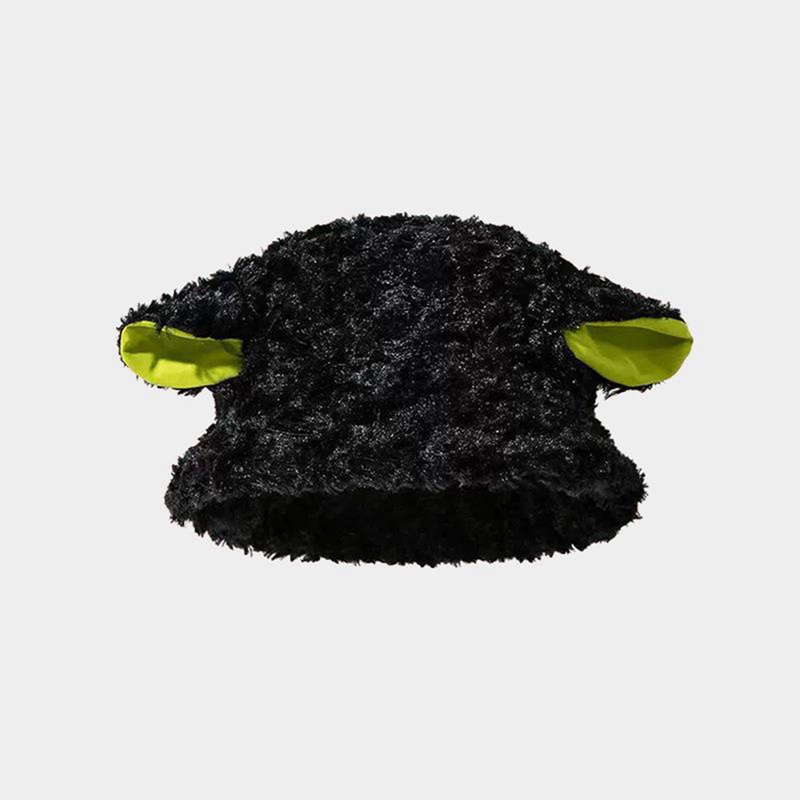 Ygt Mũ Tai Bèo Phối Lông Cừu Giữ Ấm Tai Kiểu Nhật Bản Thời Trang Thu Đông Cho Nữ