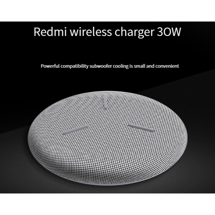 Đế Sạc Nhanh Không Dây Mini Type C 30W Kèm Quạt Làm Mát Cho Điện Thoại Xiaomi Redmi 2023
