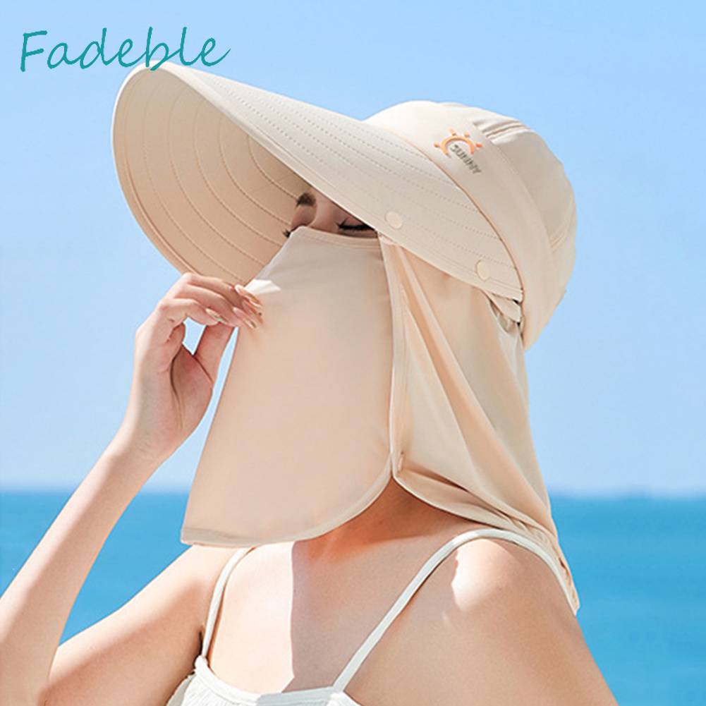Nón Tai Bèo Chống Tia UV Thoáng Khí Có Thể Tháo Rời Cho Nam Nữ
