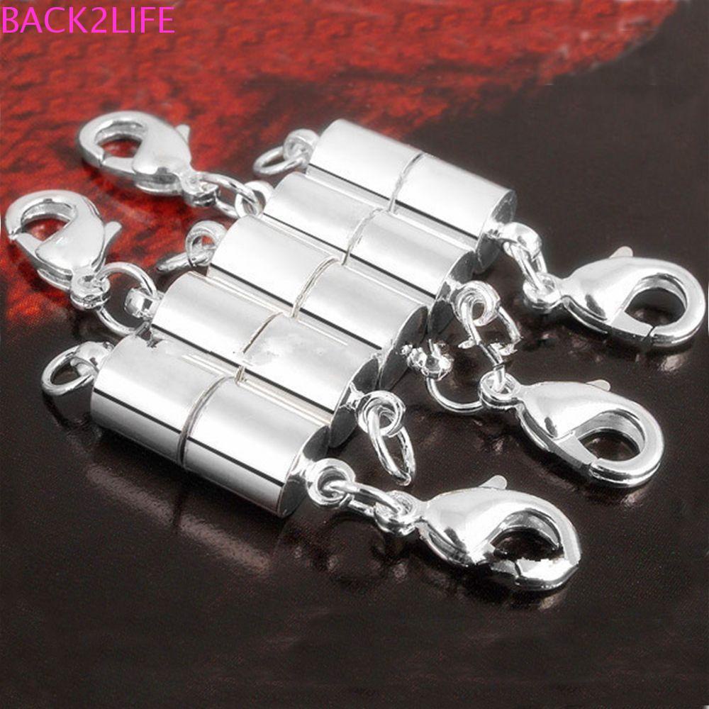 BACK2LIFE Set 5 Móc Cài Mạ Bạc Làm Trang Sức Chuyên Dụng