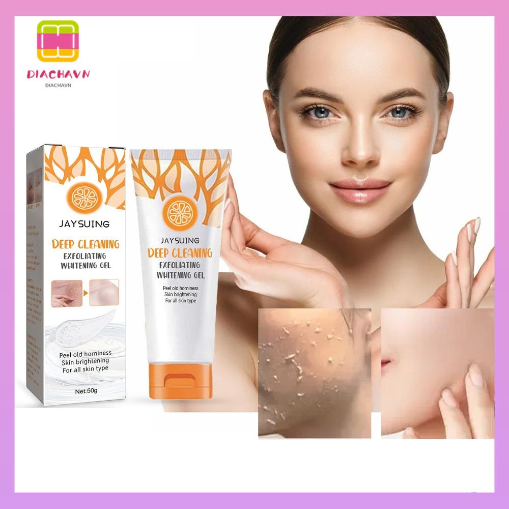 DIACHAVN Gel Tẩy Tế Bào Chết Chiết Xuất Cam Dưỡng Ẩm Làm Sáng Da Dành Cho Mọi Loại Da