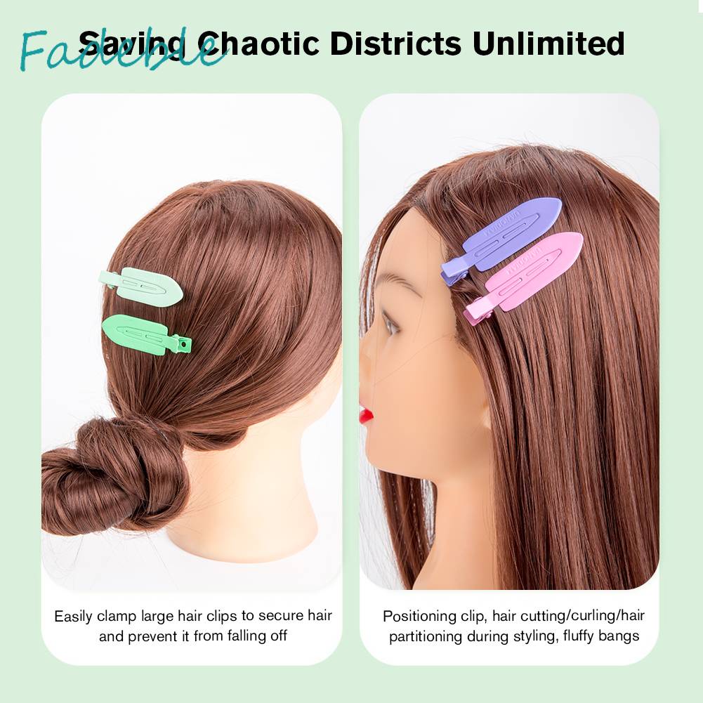 Bộ 3 Kẹp Tóc Không Đường May