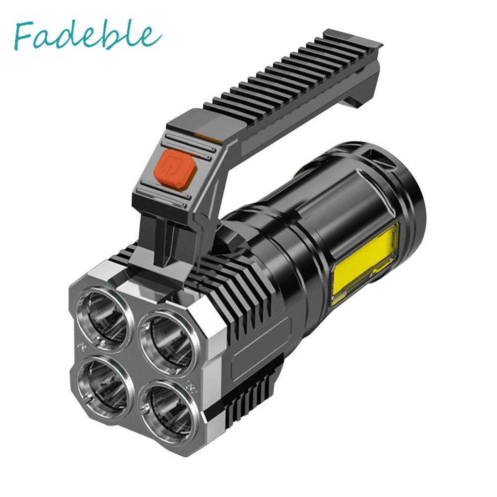 Đèn Pin Cầm Tay Chống Nước IPX4 Có Thể Sạc Lại Bằng Cổng USB