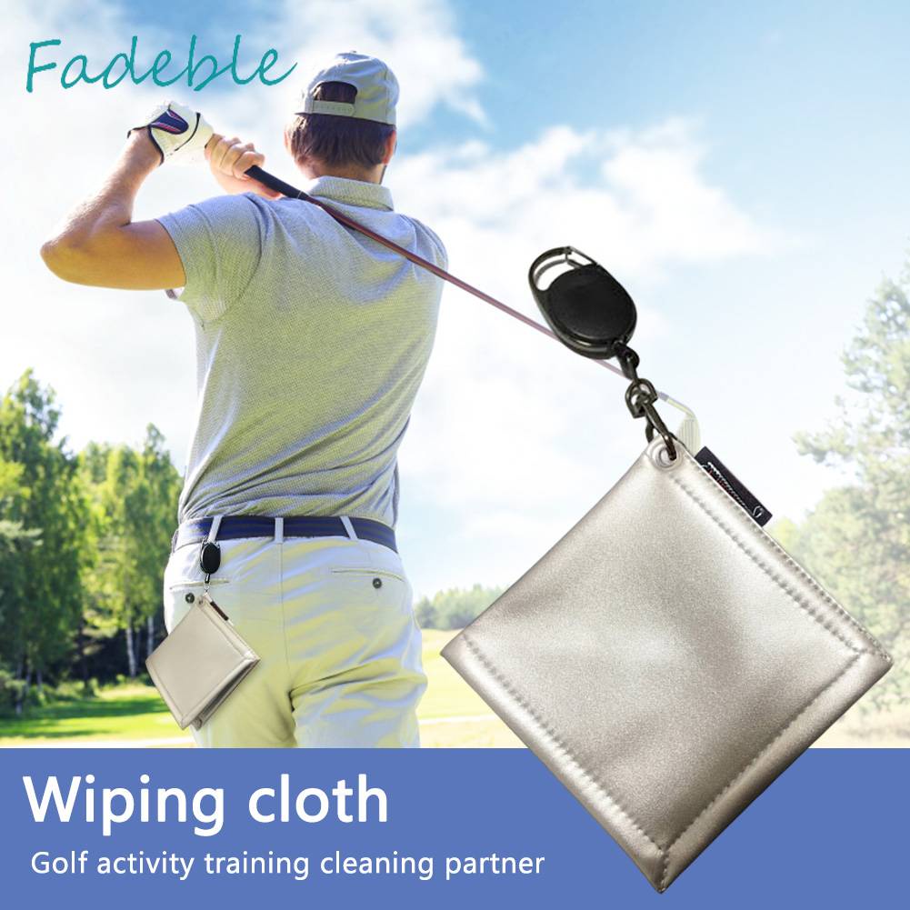 Khăn Lau Đầu Gậy Đánh Golf Bằng PU Nhanh Khô