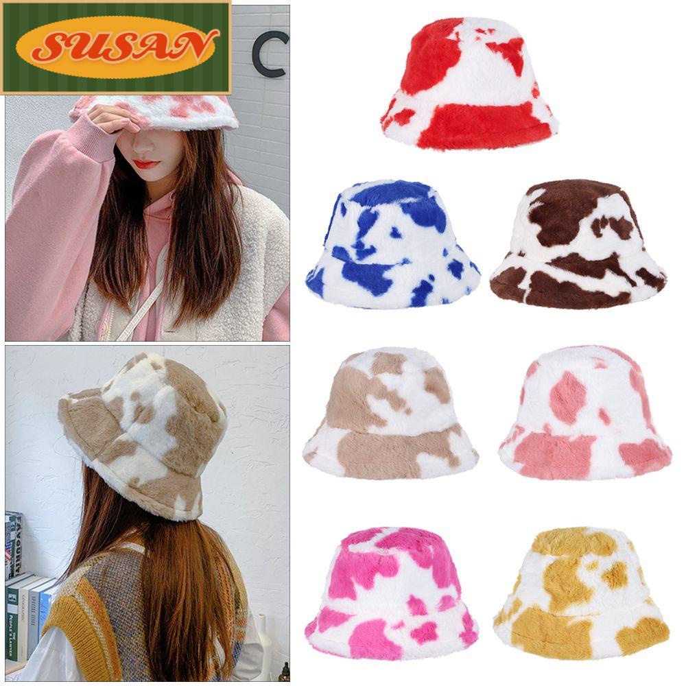 SUSANS Mũ Bucket Chất Liệu Mềm Mại Chống Nắng Cao Cấp Thời Trang