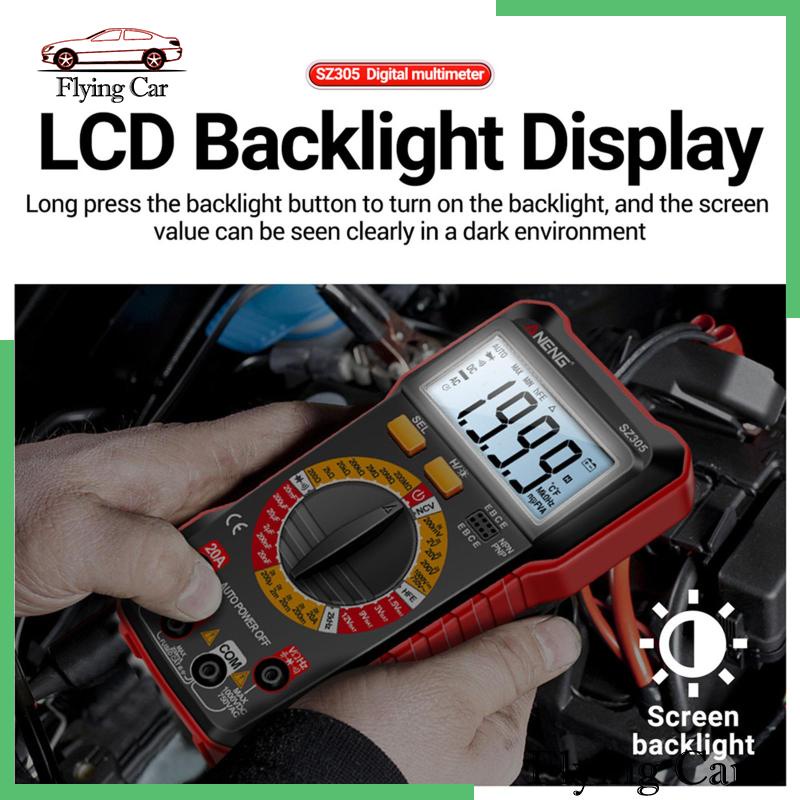 Vôn Kế Kỹ Thuật Số DC Không Tiếp Xúc Có Màn Hình LCD