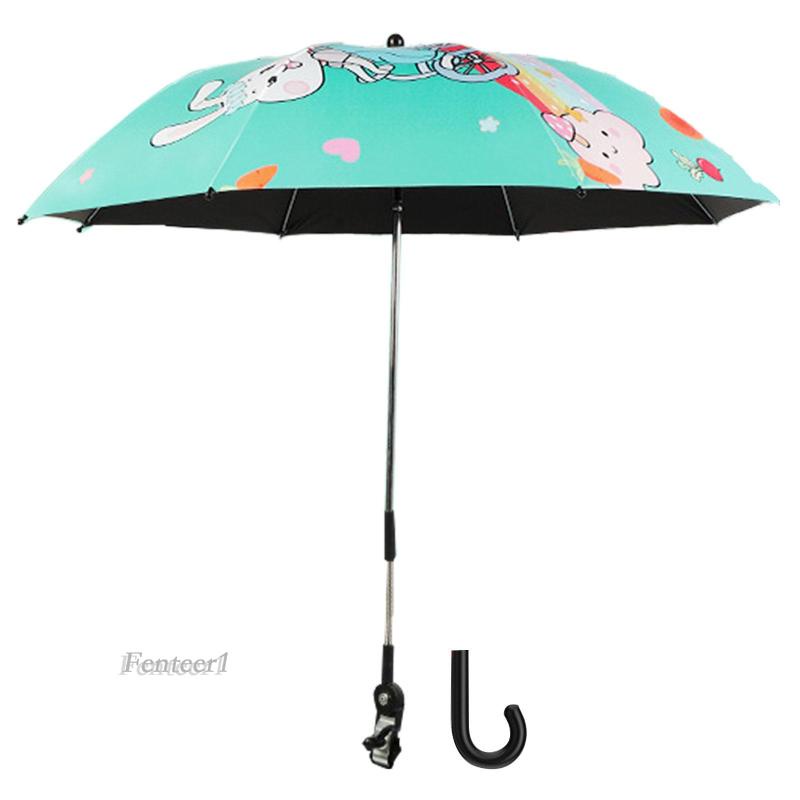 Dù Che Nắng 85cm Có Kẹp Gắn Ghế Đẩy Em Bé