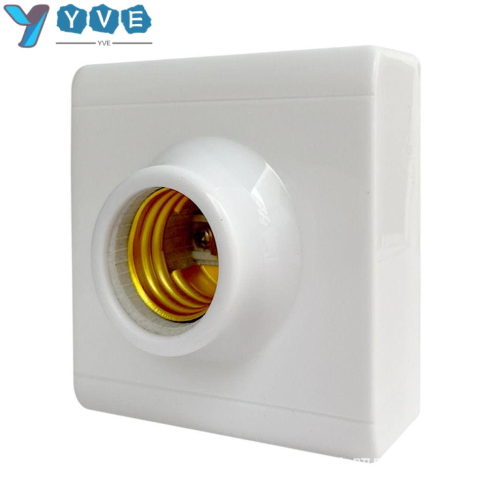 YVE Giá Đỡ Bóng Đèn LED E27 Đa Chức Năng Có Móc Treo