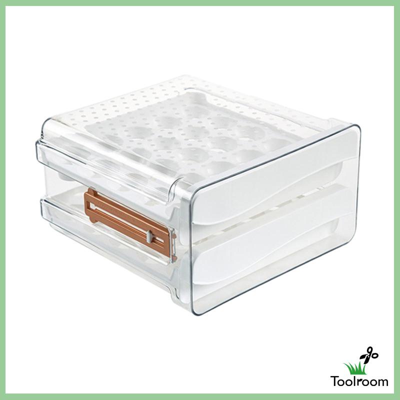 Hộp Đựng Trứng Sức Chứa Lớn Tiện Dụng Cho Tủ Lạnh / Nhà Bếp