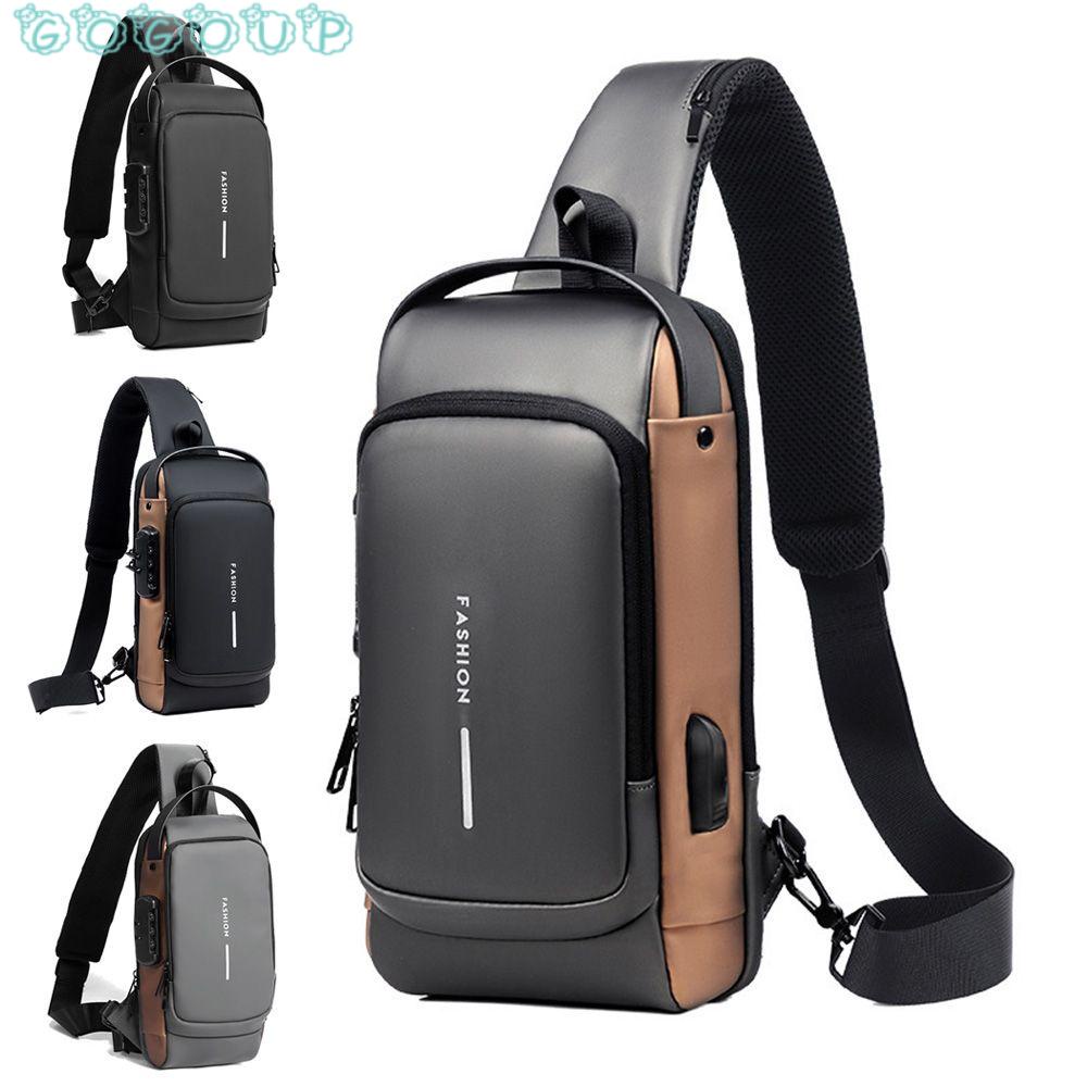 GOGOUP Túi Đeo ChéO ChốNg TrộM Cho Nam