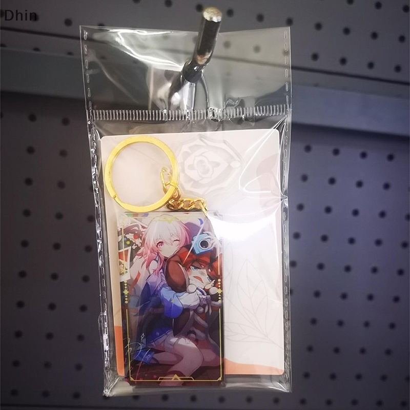 Móc Khóa Acrylic Dày Dặn Họa Tiết Hoạt Hình Sáng Tạo Cho Bé