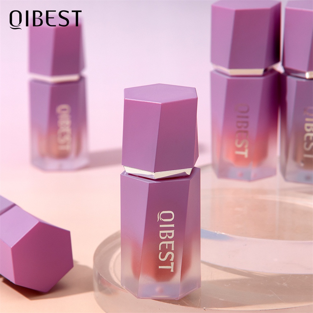 Phấn Má Hồng Dạng Lỏng QiBest 3 Trong 1 Chống Nước Tiện Dụng