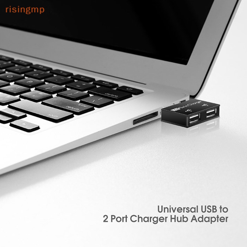 Bộ Chia 1 Cổng USB 2.0 Thành 2 Cổng USB Tiện Dụng Cho Điện Thoại / Máy Tính / Laptop