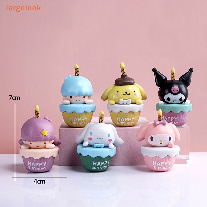 Búp Bê Cinnamoroll Pochacco Dễ Thương Dùng Trang Trí Bánh Kem