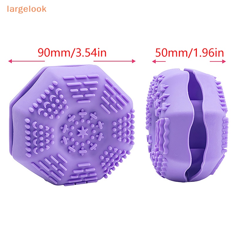 Miếng Silicone Mềm Vệ Sinh Cọ Trang Điểm Gấp Gọn Tiện Lợi