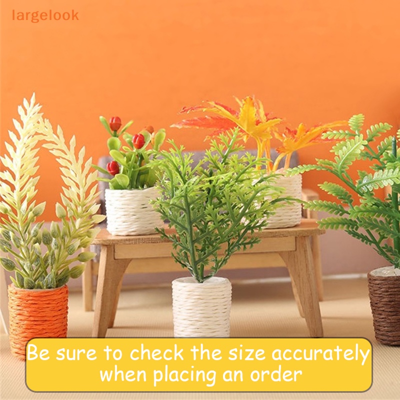 Chậu Cây Phong Tỉ Lệ 1: 12 Dùng Trang Trí Nhà Búp Bê