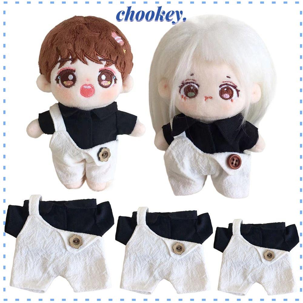 CHOOKEY 1 Bộ Quần Áo Búp Bê 20cm 3 Kích Cỡ