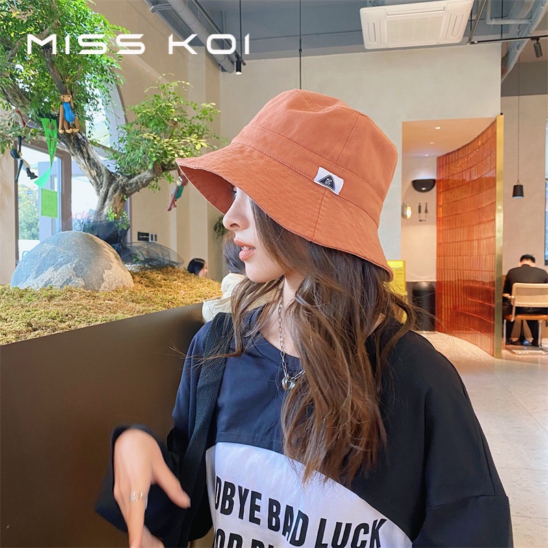 Nón Tai Bèo Chống Nắng Màu Trơn Phong Cách Nhật Bản Thời Trang Xuân Hè Mới Cho Nữ