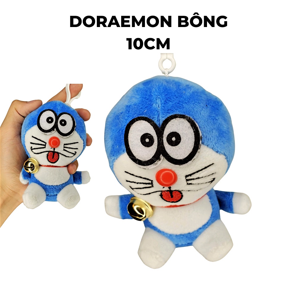 Gấu bông Doraemon móc khóa móc balo hình dáng ngộ nghĩnh và đáng yêu của chú mèo máy Doraemon