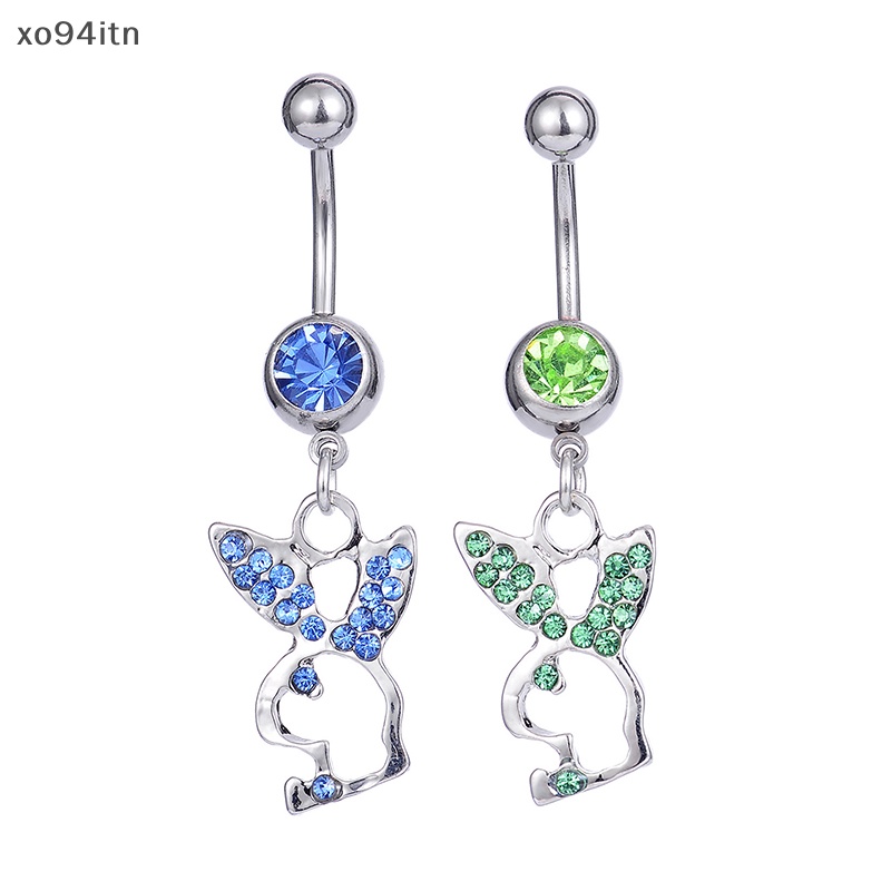 Khuyên Rốn Hình Thỏ Hoạt Hình Dễ Thương