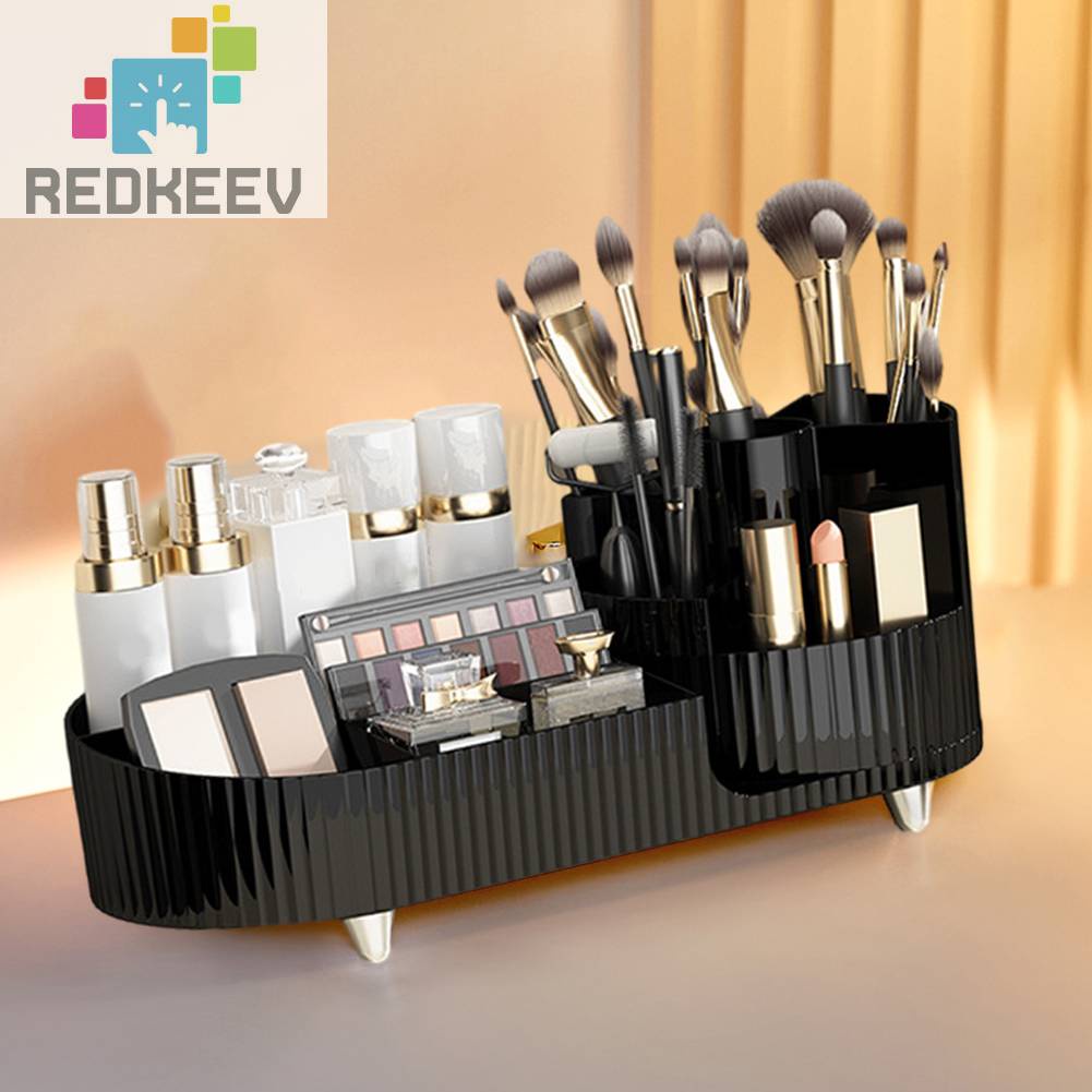 Giá Đỡ Mỹ Phẩm Son Môi / Phấn Mắt Dạng Xoay Tiện Lợi