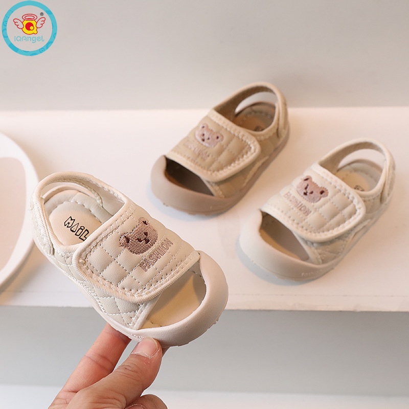 Xăng đan Hở Ngón Đế Mềm Thoải Mái Dễ Thương Cho Bé Tập Đi