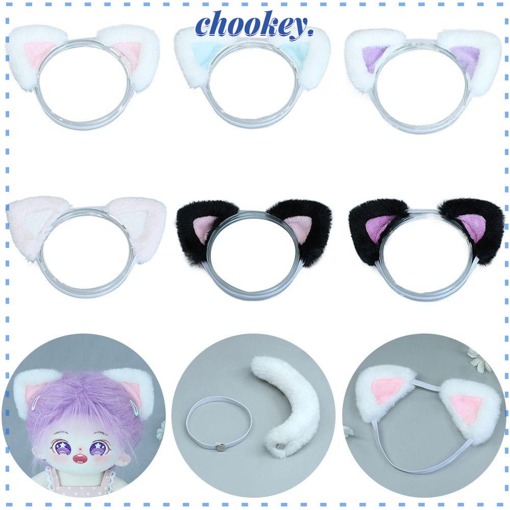 CHOOKEY Băng Đô Cài Tóc Dễ Thương Cho Búp Bê 14inch