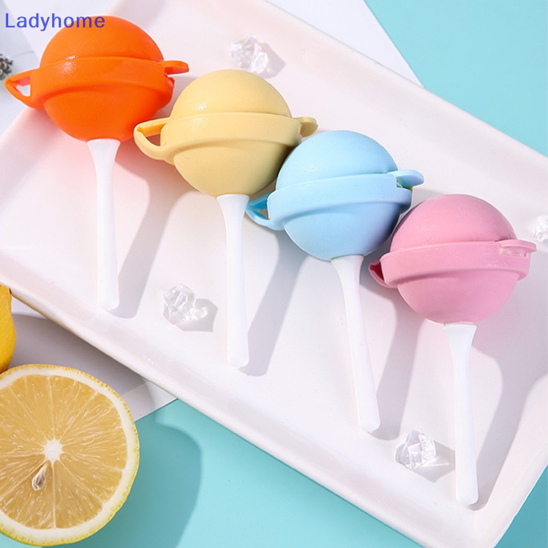 Khuôn Làm Kem Que Bằng Silicon Nhỏ Gọn Tiện Dụng Cho Gia Đình Diy