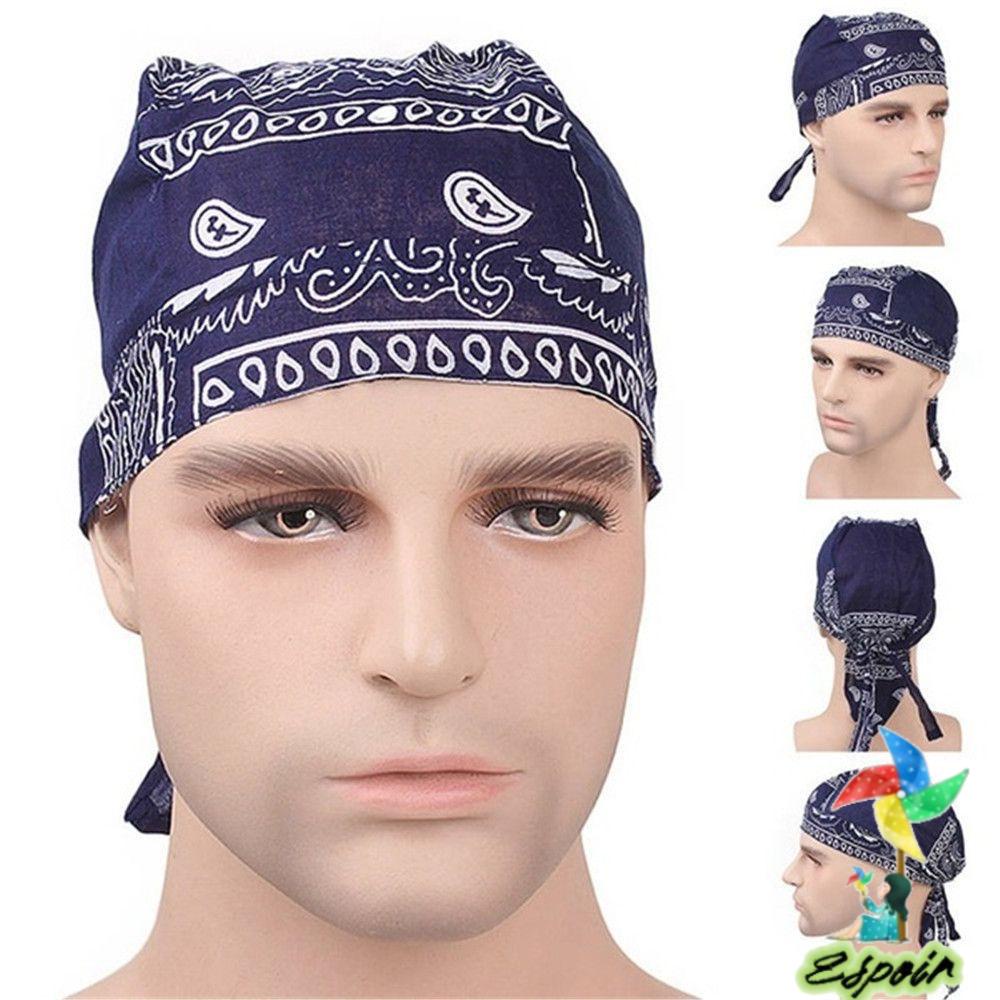 ESPO Mũ Trùm Đầu Vải Cotton Nhanh Khô Phong Cách Cướp Biển Cho Nam Và Nữ