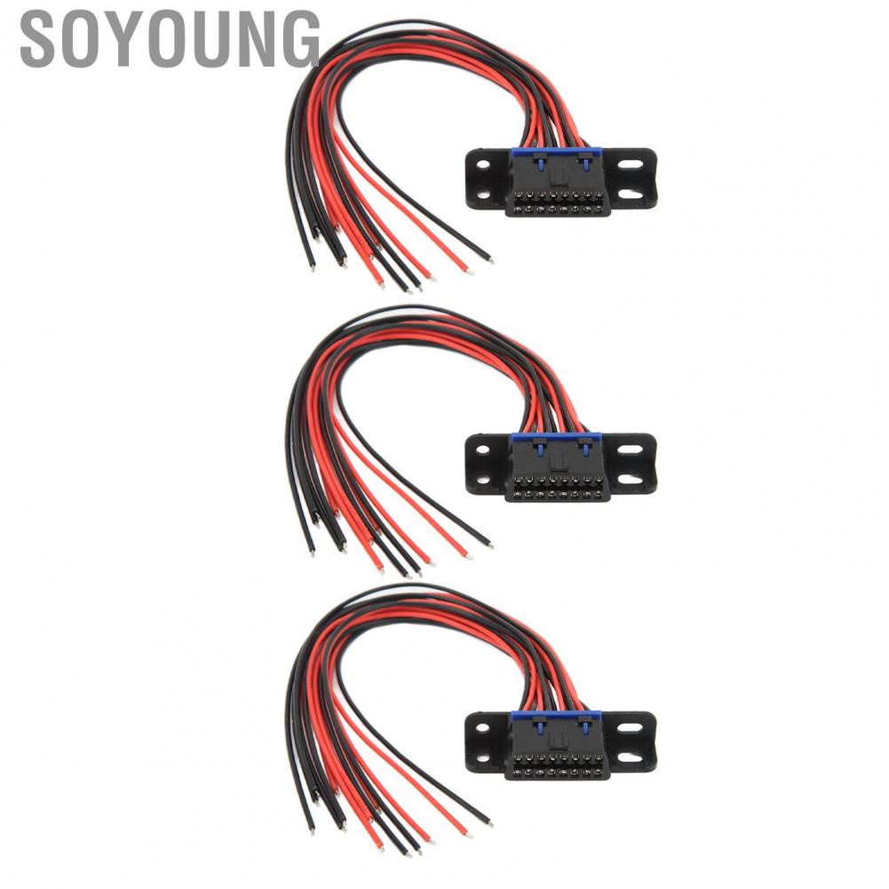 Soyoung OBD2 Cable Flexible Diagnostic Interface with 16Pin Female Connector for Auto Tool