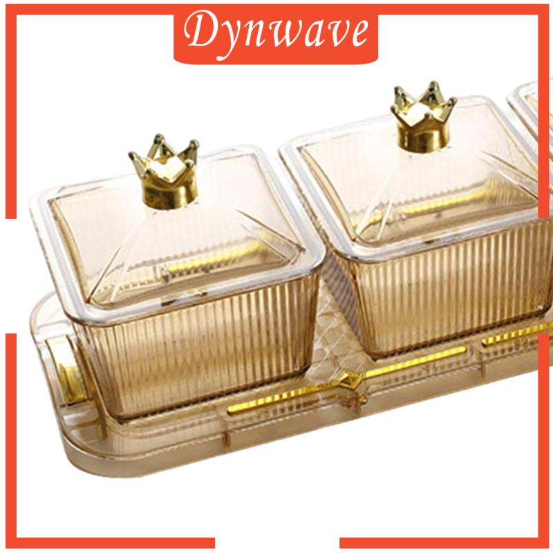 Đĩa Đựng Trái Cây / Snack Chia Ngăn Tiện Lợi