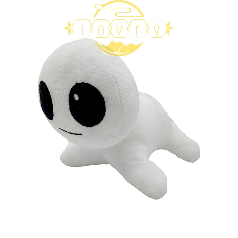 IVORY Thú Nhồi Bông Hình Đôi Mắt Trắng Mềm Mại Trang Trí Nhà Cửa