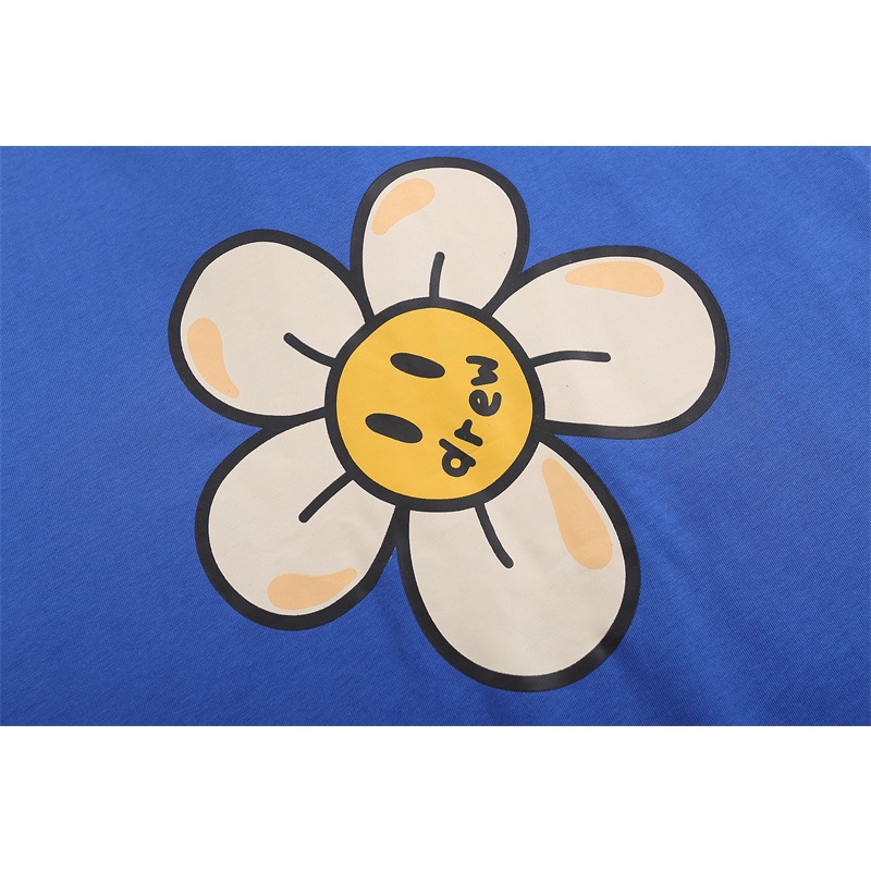 Áo Thun D88-Bộ 67E65U Tay Ngắn In Hình Hoa Mặt Cười Thời Trang Chất Lượng Cao