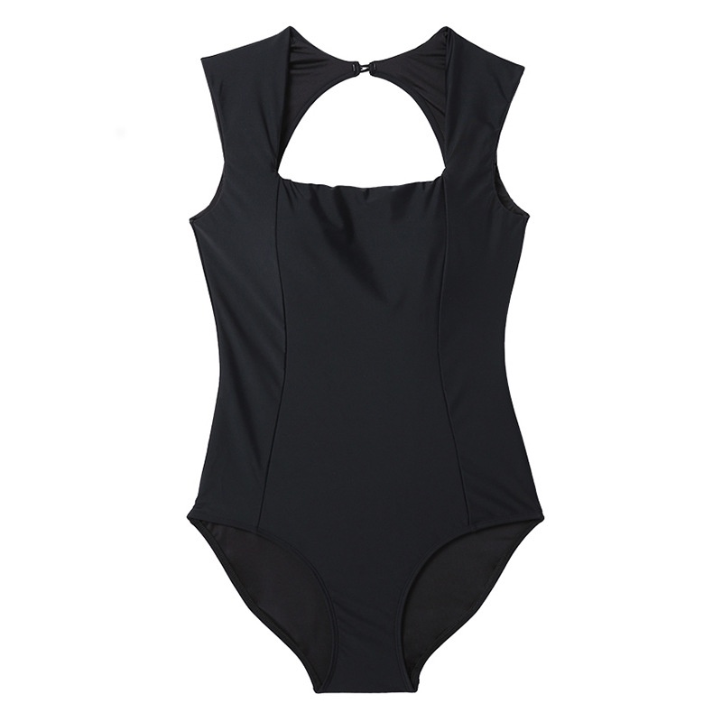 Bộ Đồ Bơi 1 Mảnh Màu Trơn Hở Lưng Dáng Ôm Thời Trang Cho Bạn Gái