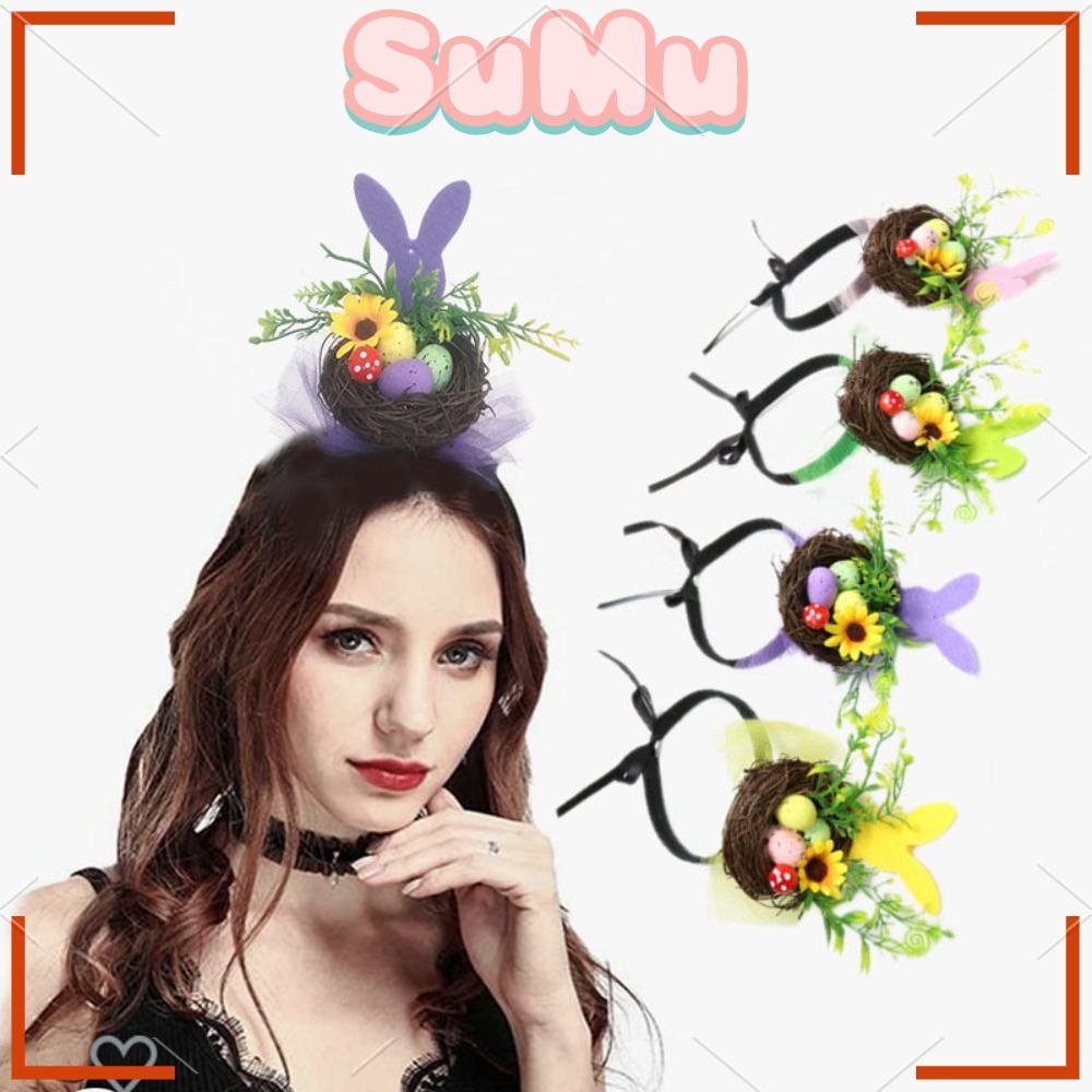 SUMU Băng Đô Tai Thỏ Phục Sinh Cho Người Lớn Và Trẻ Em