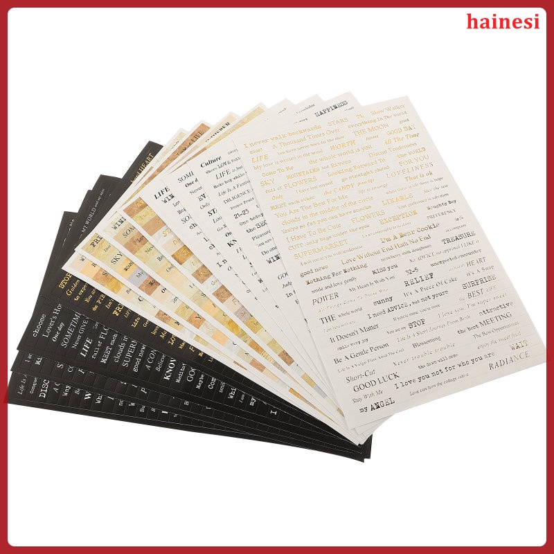 Bộ 3 Túi Giấy Dán Trang Trí In Chữ Things Xinh Xắn