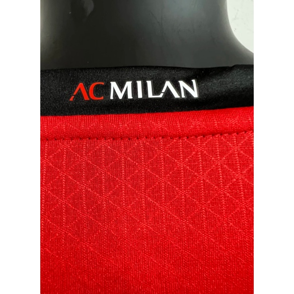 Cầu thủ * 2324 new A.C. Áo Thun Bóng Đá Milan Thiết Kế Năng Động Trẻ Trung