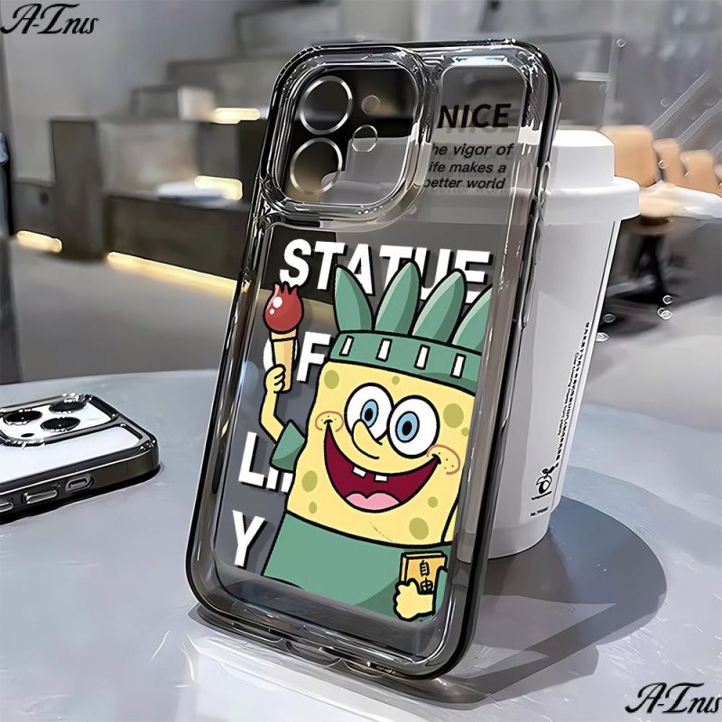 Ốp Điện Thoại Mềm Họa Tiết SpongeBob SquarePants 13118p Graffiti Cho Iphone 14Promax OL7D 712