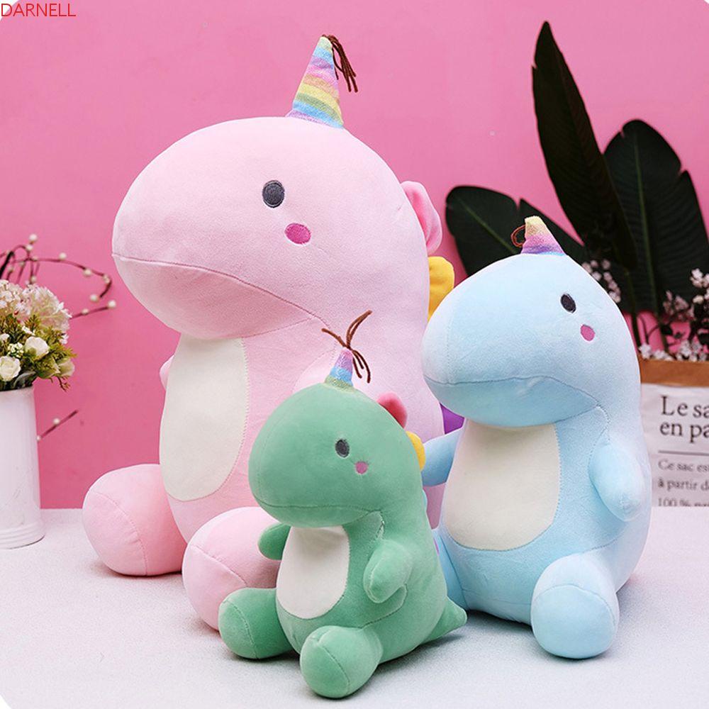 DARNELL Khủng Long Nhồi Bông 30-50cm Mềm Mại Xinh Xắn