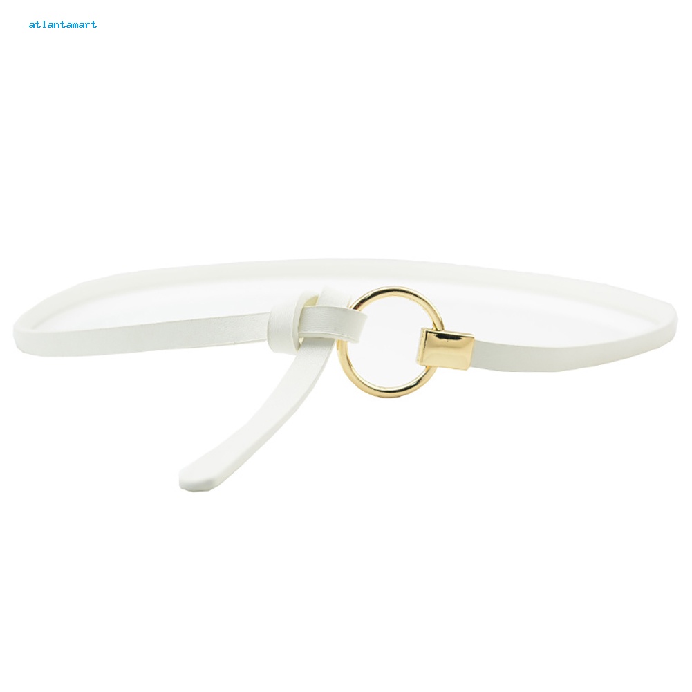 Túi Đựng Đồ Dùng Cao Cấp Tiện Dụng| Thắt Lưng Giả Da Với Khoen Tròn Kim Loại Thời Trang Cho Nữ